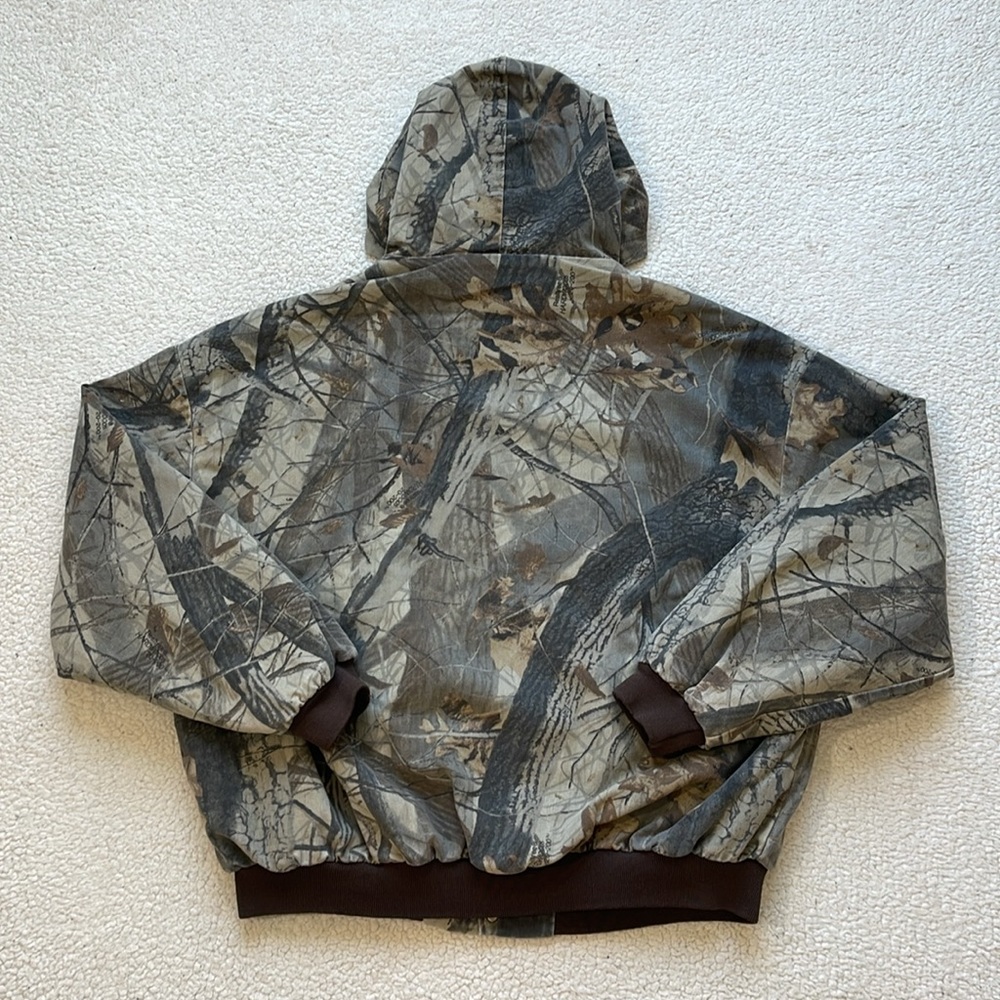 Vintage Swingster 90s Faded Real Tree Camo Button Up Jacket - Picture 7 of 7